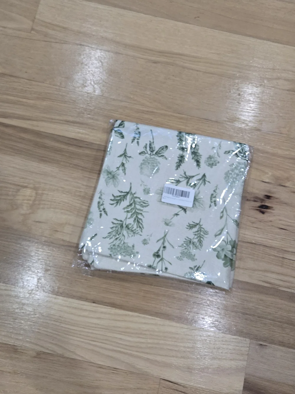Botanical Green Floral Throw Pillow Covers 18x18
